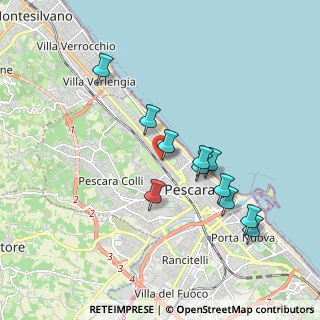 Mappa Via Raffaello Sanzio, 65100 Pescara PE, Italia (1.81455)
