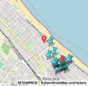 Mappa Viale Regina Margherita, 65121 Pescara PE, Italia (0.6445)