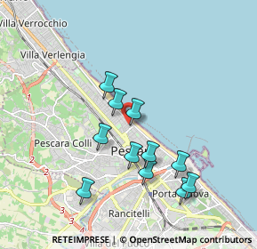 Mappa Viale Regina Margherita, 65121 Pescara PE, Italia (1.76)