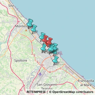 Mappa Via Volturno, 65123 Pescara PE, Italia (2.33)