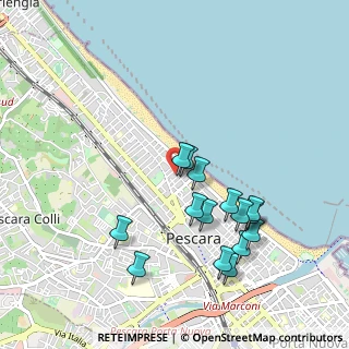 Mappa Via Volturno, 65123 Pescara PE, Italia (1.002)
