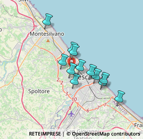 Mappa Str. Colle Marino, 65125 Pescara PE, Italia (2.79417)