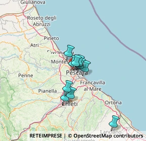 Mappa Str. Colle Marino, 65125 Pescara PE, Italia (12.73636)