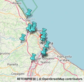 Mappa Str. Colle Marino, 65125 Pescara PE, Italia (5.354)