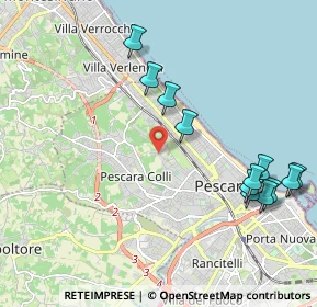 Mappa Str. Colle Marino, 65125 Pescara PE, Italia (2.4375)