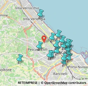 Mappa Str. Colle Marino, 65125 Pescara PE, Italia (1.93222)
