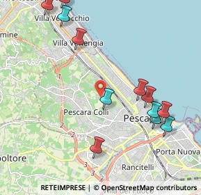 Mappa Str. Colle Marino, 65125 Pescara PE, Italia (2.5175)