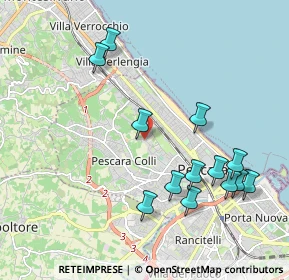 Mappa Str. Colle Marino, 65125 Pescara PE, Italia (2.25077)