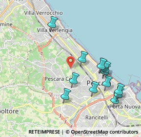 Mappa Str. Colle Marino, 65125 Pescara PE, Italia (2.13308)