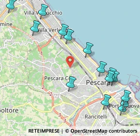 Mappa Str. Colle Marino, 65125 Pescara PE, Italia (2.71133)