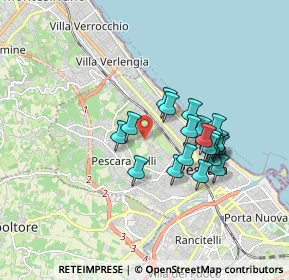 Mappa Str. Colle Marino, 65125 Pescara PE, Italia (1.53)