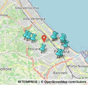 Mappa Str. Colle Marino, 65125 Pescara PE, Italia (1.49091)