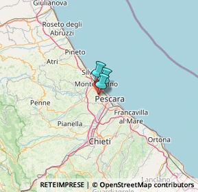 Mappa Via Vado del Sole, 65125 Pescara PE, Italia (72.78583)