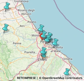 Mappa Via Vado del Sole, 65125 Pescara PE, Italia (14.31)