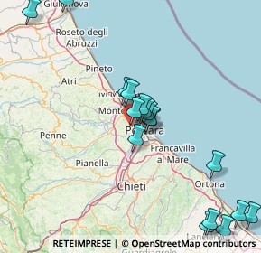 Mappa Via Vado del Sole, 65125 Pescara PE, Italia (18.01059)