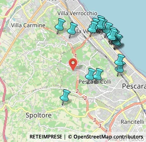Mappa Via Vado del Sole, 65125 Pescara PE, Italia (2.2965)