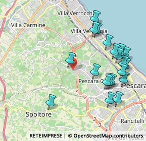 Mappa Via Vado del Sole, 65125 Pescara PE, Italia (2.343)