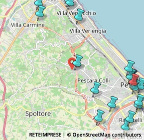 Mappa Via Vado del Sole, 65125 Pescara PE, Italia (3.3785)