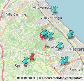 Mappa Via Vado del Sole, 65125 Pescara PE, Italia (2.06909)