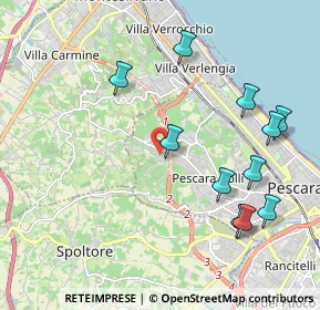 Mappa Via Vado del Sole, 65125 Pescara PE, Italia (2.34182)