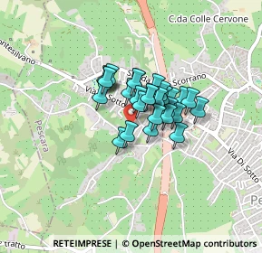 Mappa Via Vado del Sole, 65125 Pescara PE, Italia (0.25357)