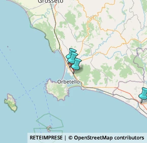 Mappa SP Parrina, 58015 Orbetello GR, Italia (26.9)