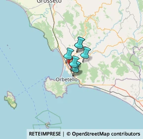 Mappa SP Parrina, 58015 Orbetello GR, Italia (19.78083)