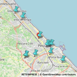 Mappa Viale Giovanni Bovio, 65100 Pescara PE, Italia (2.34364)