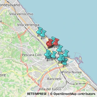 Mappa Viale Giovanni Bovio, 65100 Pescara PE, Italia (1.034)