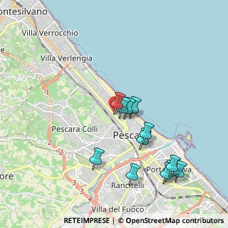 Mappa Viale Giovanni Bovio, 65100 Pescara PE, Italia (2.00417)