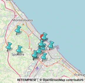 Mappa Viale Giovanni Bovio, 65100 Pescara PE, Italia (3.46273)
