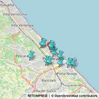 Mappa Viale Regina Elena, 65123 Pescara PE, Italia (1.32583)