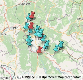 Mappa Unnamed Road, 02014 Cantalice RI, Italia (10.646)