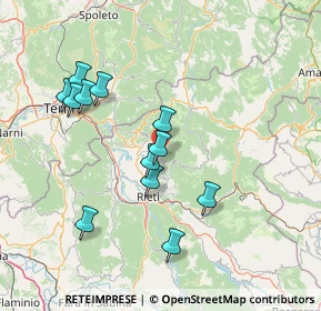 Mappa Unnamed Road, 02014 Cantalice RI, Italia (14.94583)