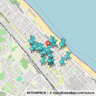 Mappa Pescara, 65123 Pescara PE, Italia (0.334)
