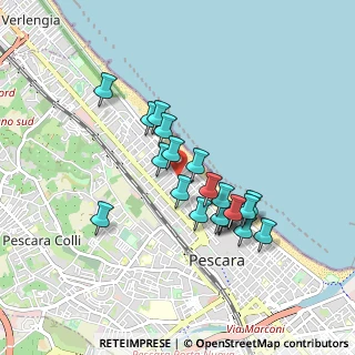 Mappa Pescara, 65123 Pescara PE, Italia (0.783)