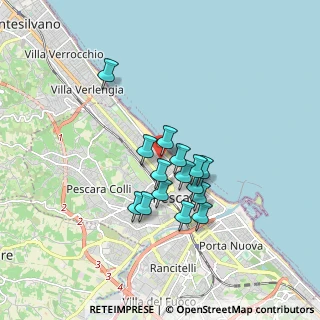 Mappa Pescara, 65123 Pescara PE, Italia (1.40333)
