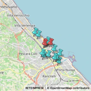 Mappa Pescara, 65123 Pescara PE, Italia (1.13067)