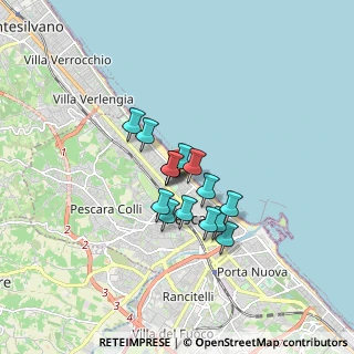 Mappa Piazza San Francesco d'Assisi, 65123 Pescara PE, Italia (1.13)