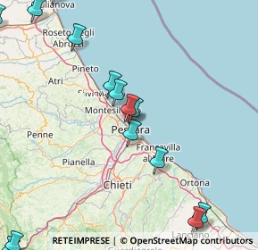 Mappa Piazza S. Francesco d'Assisi, 65123 Pescara PE, Italia (25.06533)