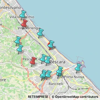 Mappa Via Eugenia Ravasco, 65123 Pescara PE, Italia (2.42)