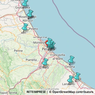 Mappa Via Eugenia Ravasco, 65123 Pescara PE, Italia (18.335)