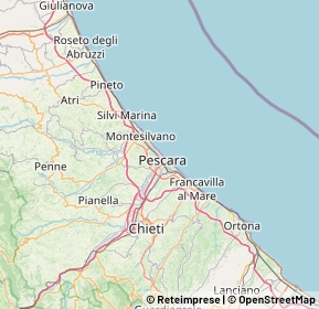 Mappa 65123 Pescara PE, Italia (10.82636)