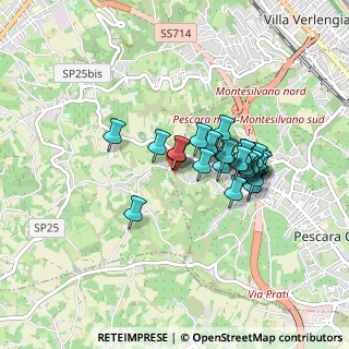 Mappa Strada Valle Furci, 65125 Pescara PE, Italia (0.69286)