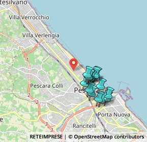 Mappa 65123 Pescara PE, Italia (1.66857)