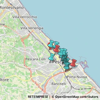Mappa Via Filippo Brunelleschi, 65124 Pescara PE, Italia (1.47286)