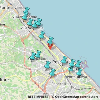 Mappa Via Filippo Brunelleschi, 65124 Pescara PE, Italia (2.37)