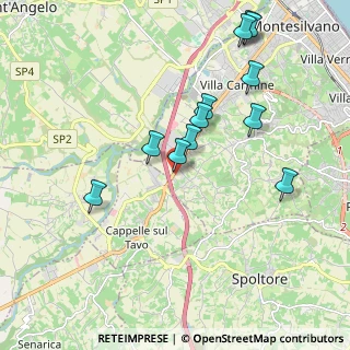 Mappa Via Ugo la Malfa, 65015 Montesilvano PE, Italia (2.08667)