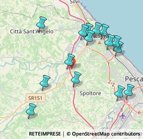 Mappa Via Ugo la Malfa, 65015 Montesilvano PE, Italia (4.52)