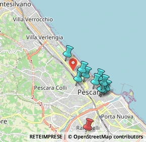 Mappa 085 4210082 nuovo numero telefonico, 65124 Pescara PE, Italia (1.62727)